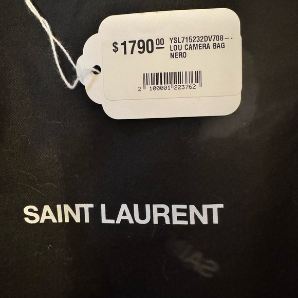 Saint Laurent Black Lou Camera Bag - Picture 6 of 17